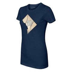 Washington Nationals Tiny Turnip Women's State Outline T-Shirt - MLB T-shirts