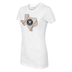 Houston Astros Tiny Turnip Women's State Outline T-Shirt - MLB T-shirts