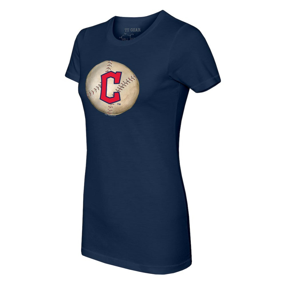 Cleveland Guardians Tiny Turnip Women's Stitched Baseball T-Shirt - MLB T-shirts