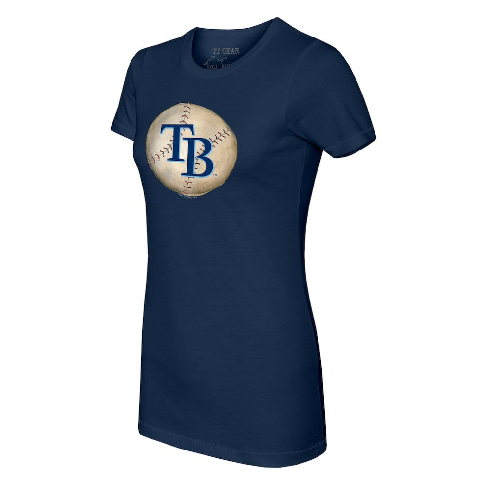 Tampa Bay Rays Tiny Turnip Women's Stitched Baseball T-Shirt - MLB T-shirts