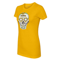 San Diego Padres Tiny Turnip Women's Sugar Skull T-Shirt - MLB T-shirts
