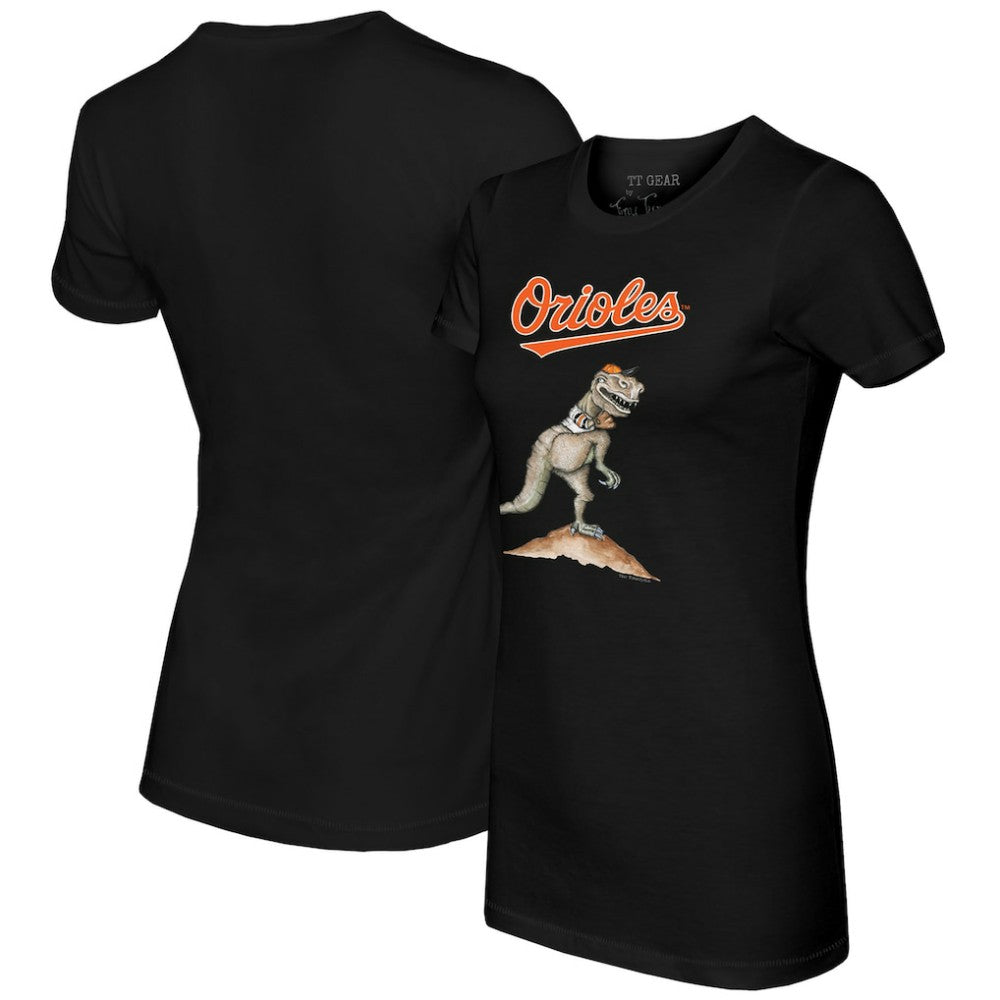 Baltimore Orioles Tiny Turnip Women's TT Rex T-Shirt - MLB T-shirts