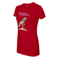 Philadelphia Phillies Tiny Turnip Women's TT Rex T-Shirt - MLB T-shirts