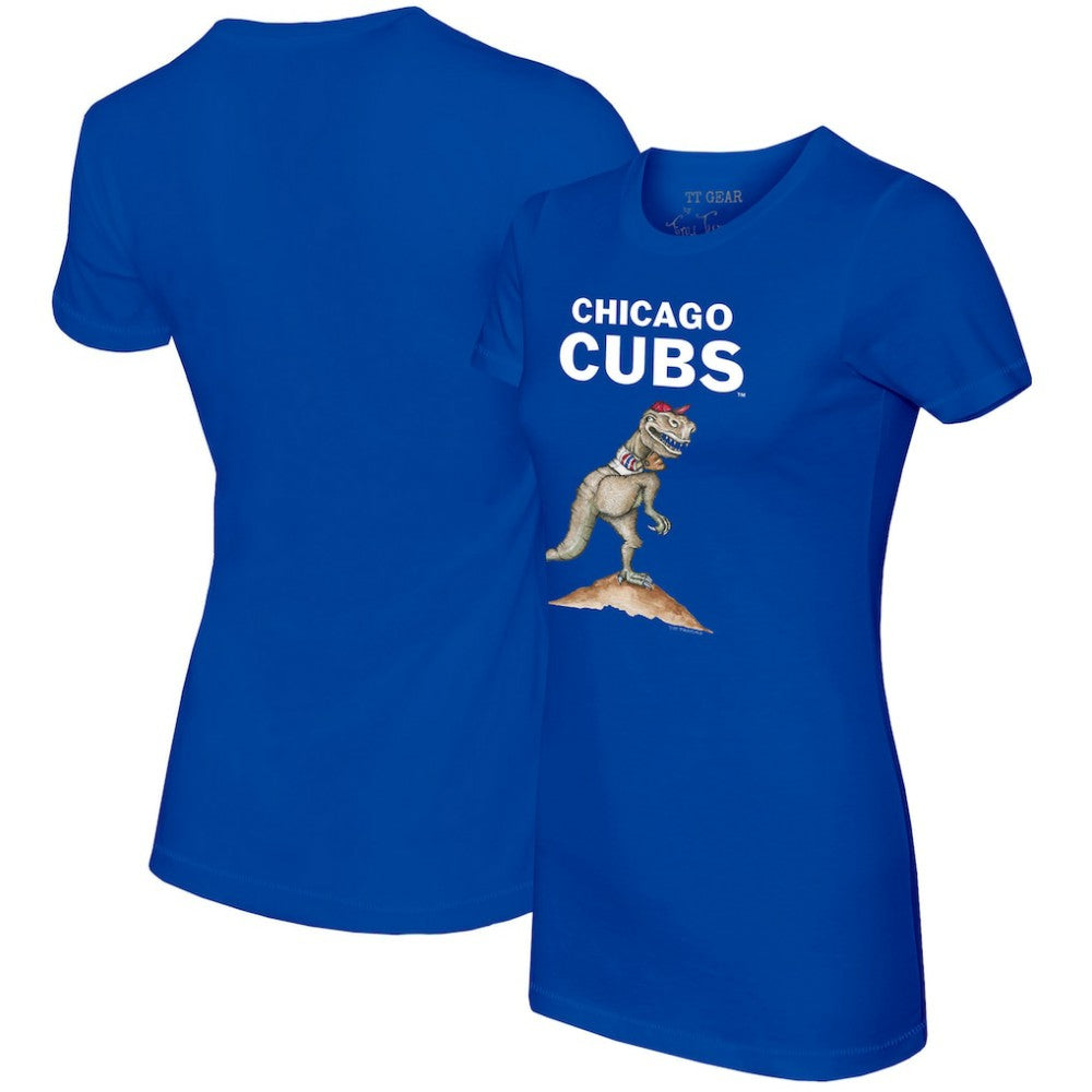 Chicago Cubs Tiny Turnip Women's TT Rex T-Shirt - MLB T-shirts
