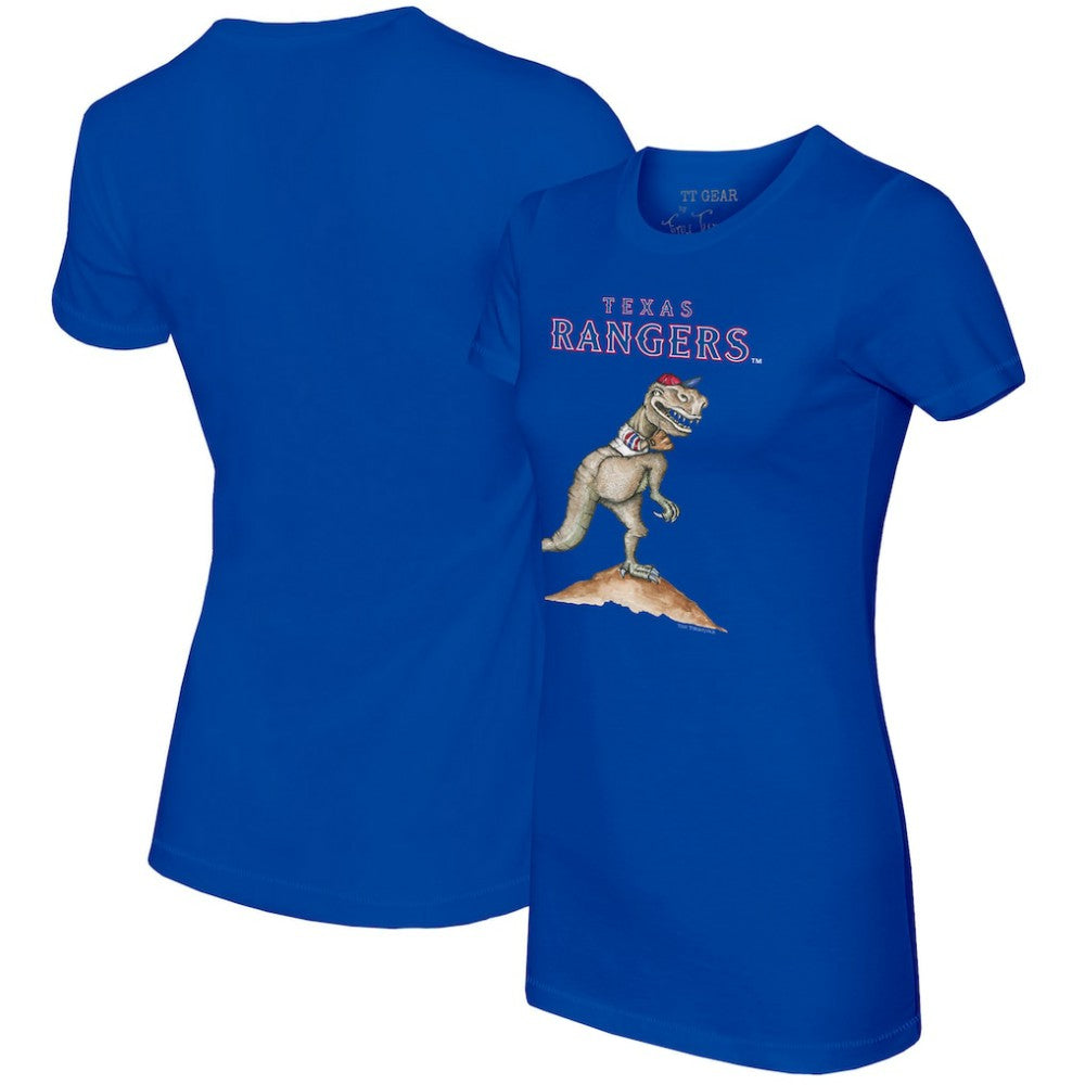 Texas Rangers Tiny Turnip Women's TT Rex T-Shirt - MLB T-shirts
