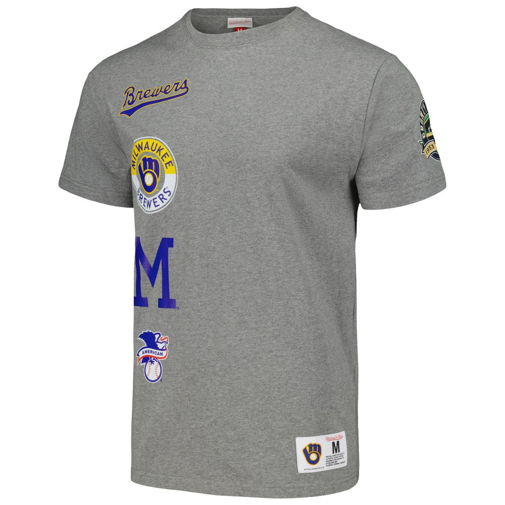 Milwaukee Brewers Mitchell & Ness Cooperstown Collection City Collection T-Shirt - MLB T-shirts