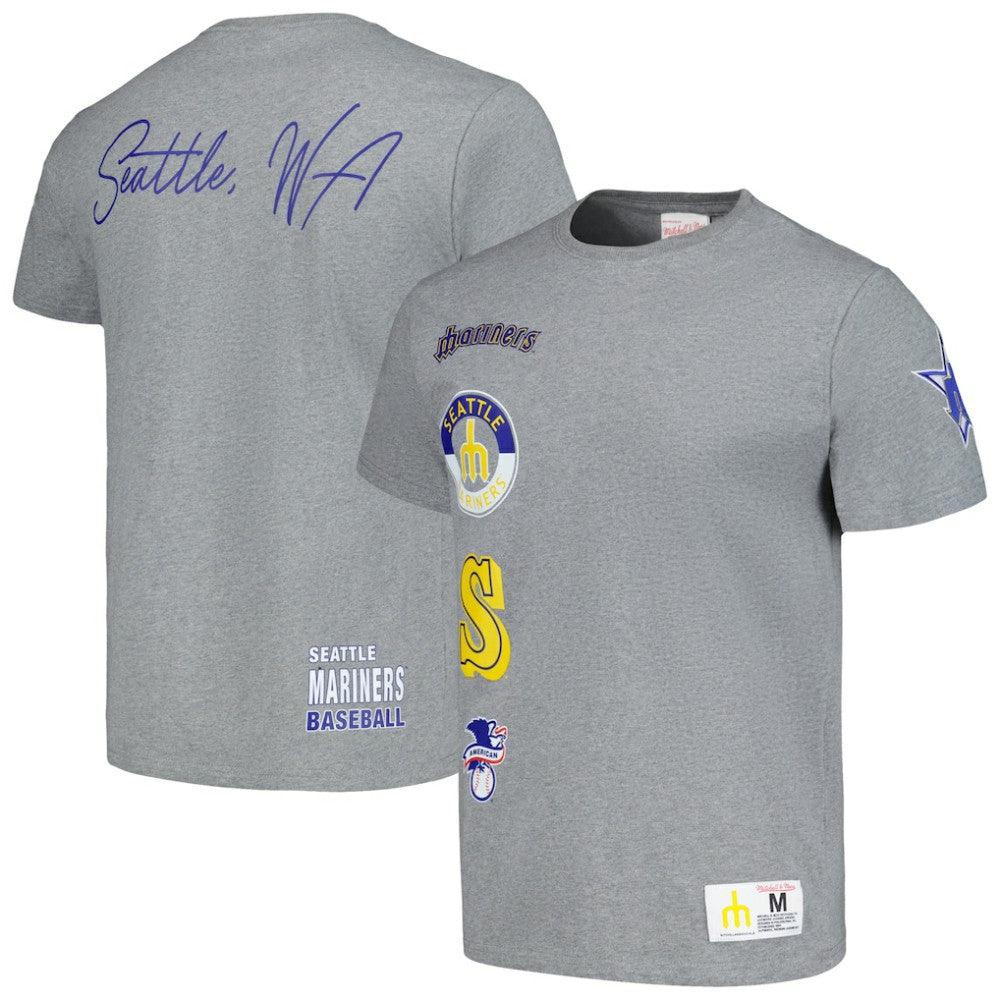 Seattle Mariners Mitchell & Ness Cooperstown Collection City Collection T-Shirt - MLB T-shirts