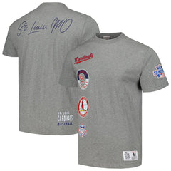 St. Louis Cardinals Mitchell & Ness Cooperstown Collection City Collection T-Shirt - MLB T-shirts