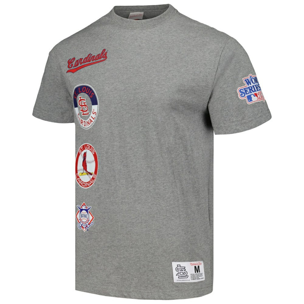 St. Louis Cardinals Mitchell & Ness Cooperstown Collection City Collection T-Shirt - MLB T-shirts