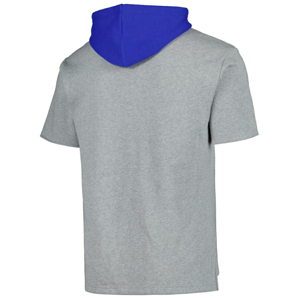 Chicago Cubs Mitchell & Ness Postgame Short Sleeve Pullover Hoodie - MLB Hoodies