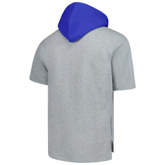Los Angeles Dodgers Mitchell & Ness Postgame Short Sleeve Pullover Hoodie - MLB Hoodies