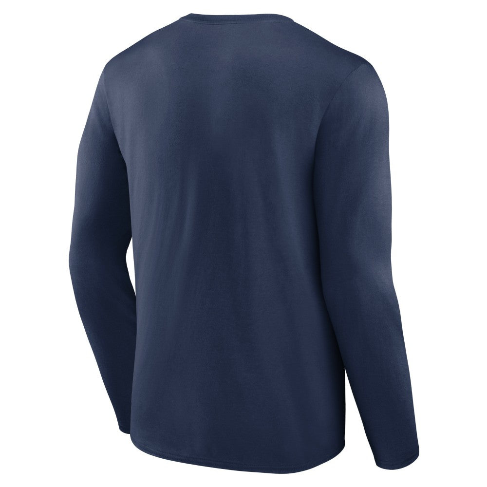 Cleveland Guardians Official Wordmark Long Sleeve T-Shirt - MLB T-shirts