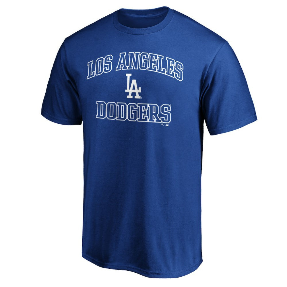 Los Angeles Dodgers Heart & Soul Team Logo T-Shirt - MLB T-shirts