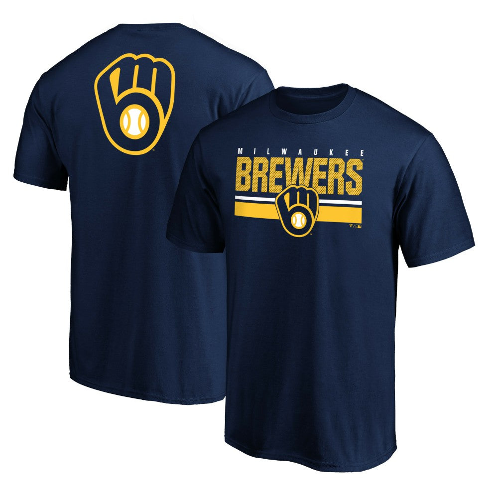 Milwaukee Brewers End Game Team Wordmark T-Shirt - MLB T-shirts