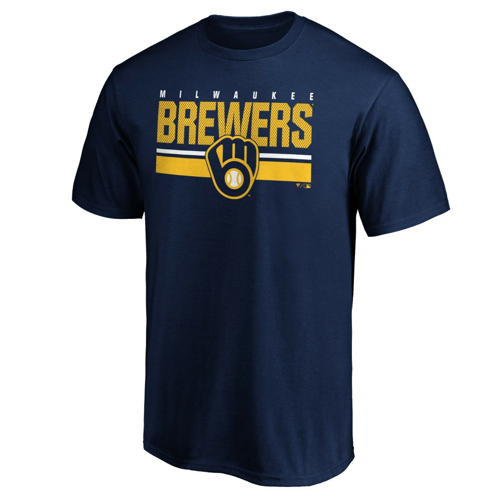Milwaukee Brewers End Game Team Wordmark T-Shirt - MLB T-shirts