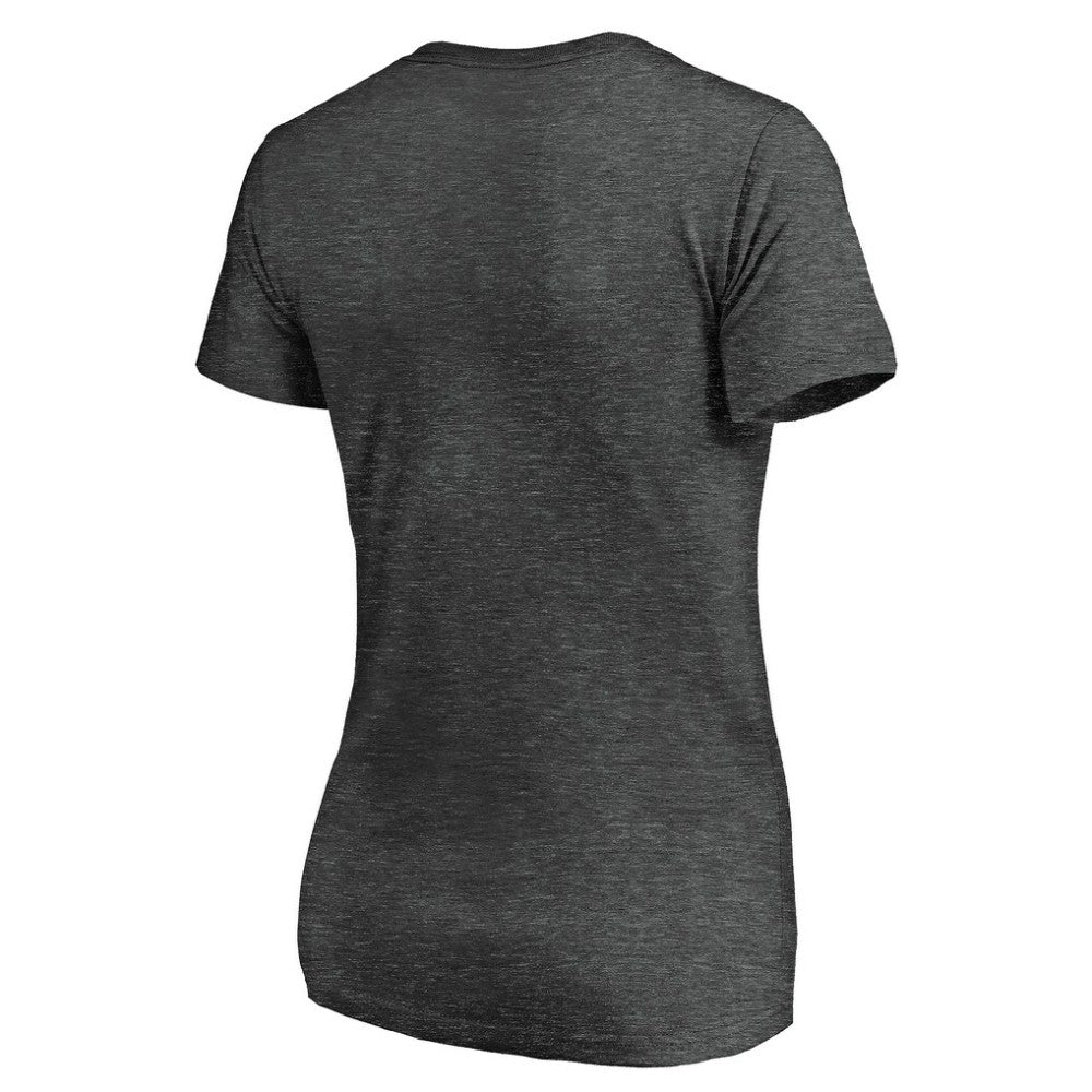 Athletics Women's Core Team Lock Up V-Neck T-Shirt - MLB T-shirts