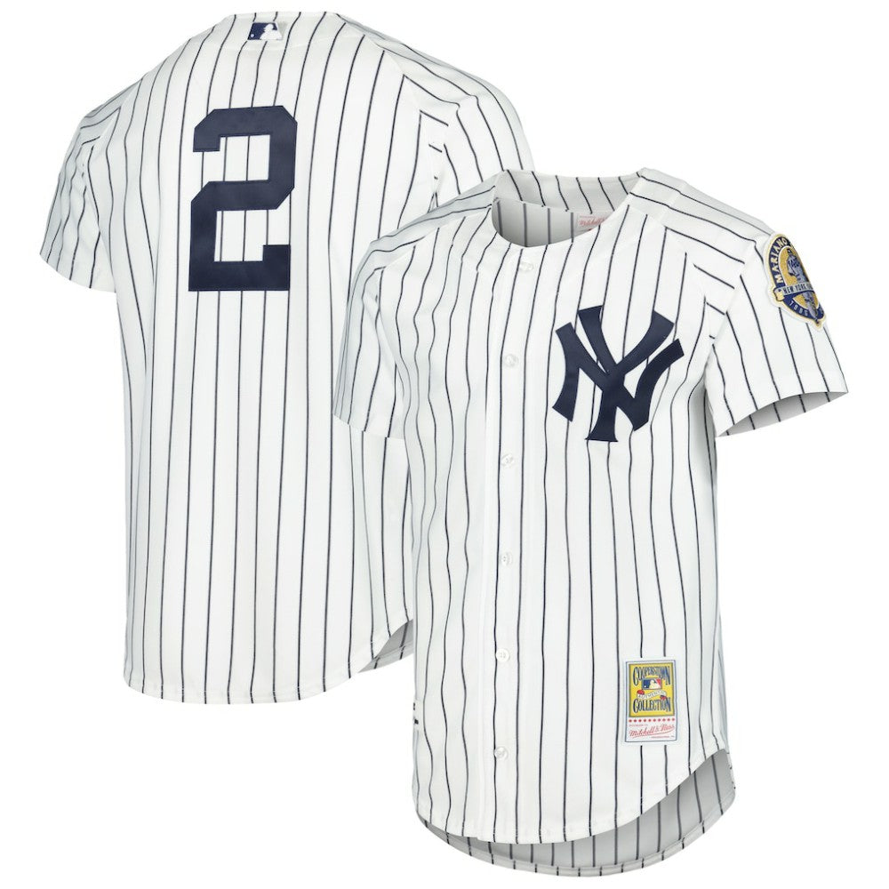 Derek Jeter New York Yankees Mitchell & Ness Cooperstown Collection Authentic Jersey - MLB Jerseys