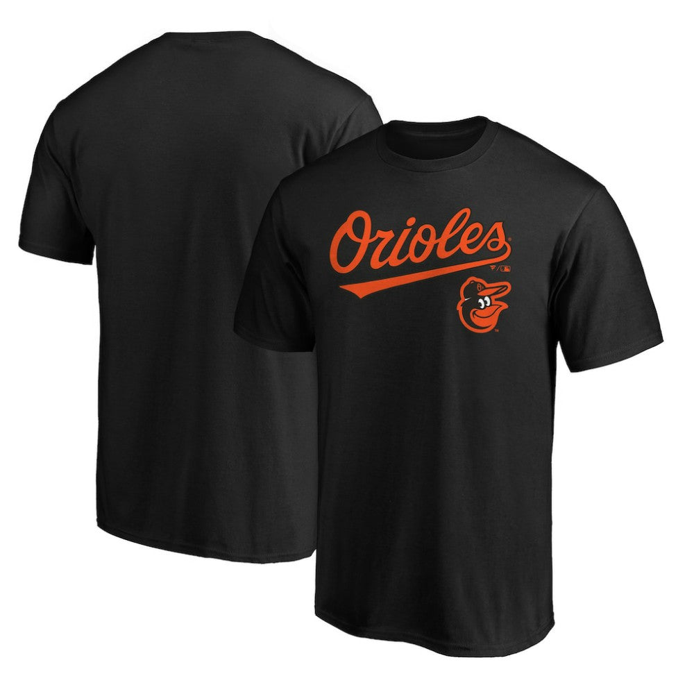 Baltimore Orioles Team Lock Up Wordmark T-Shirt - MLB T-shirts