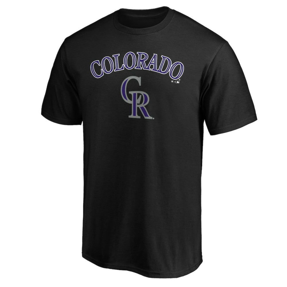 Colorado Rockies Team Lock Up Wordmark T-Shirt - MLB T-shirts