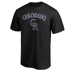Colorado Rockies Team Lock Up Wordmark T-Shirt - MLB T-shirts
