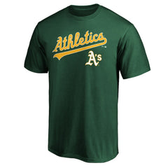 Athletics Team Lock Up Wordmark T-Shirt - MLB T-shirts