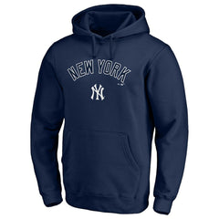 New York Yankees Team Lock Up Wordmark Pullover Hoodie - MLB Hoodies