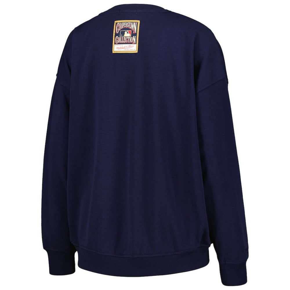 Boston Red Sox Mitchell & Ness Women's Logo Lt 2.0 Pullover Sweatshirt - MLB Pullover