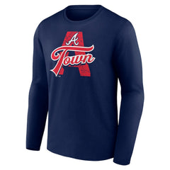 Atlanta Braves Hometown Graphic Long Sleeve T-Shirt - MLB T-shirts