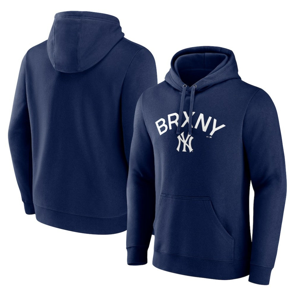 New York Yankees Bronx NY Pullover Hoodie - MLB Hoodies