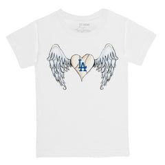 Los Angeles Dodgers Tiny Turnip Youth Angel Wings T-Shirt - MLB T-shirts