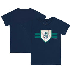 Seattle Mariners Tiny Turnip Youth Base Stripe T-Shirt - MLB T-shirts
