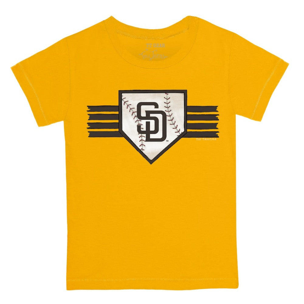 San Diego Padres Tiny Turnip Youth Base Stripe T-Shirt - MLB T-shirts