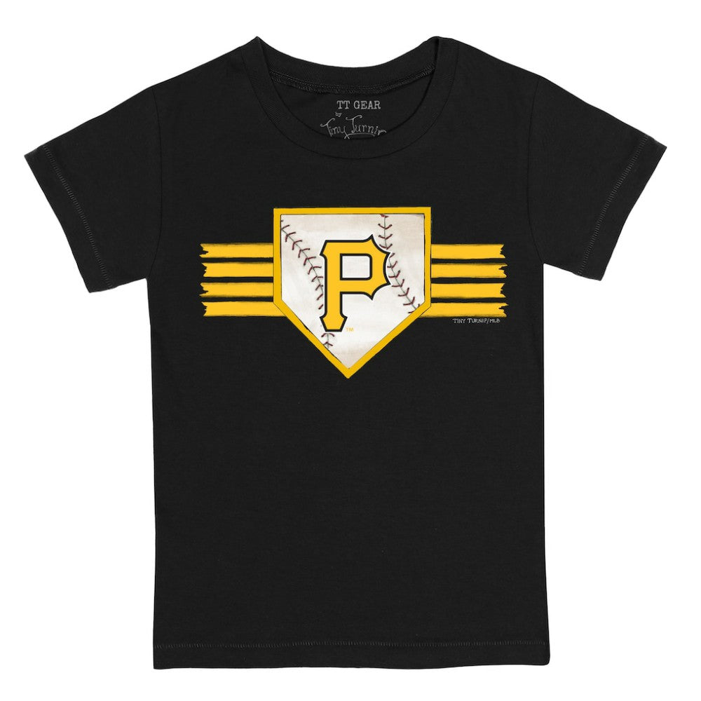 Pittsburgh Pirates Tiny Turnip Youth Base Stripe T-Shirt - MLB T-shirts