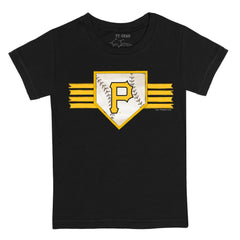 Pittsburgh Pirates Tiny Turnip Youth Base Stripe T-Shirt - MLB T-shirts