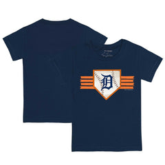 Detroit Tigers Tiny Turnip Youth Base Stripe T-Shirt - MLB T-shirts