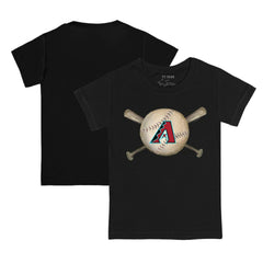 Arizona Diamondbacks Tiny Turnip Youth Baseball Cross Bats T-Shirt - MLB T-shirts