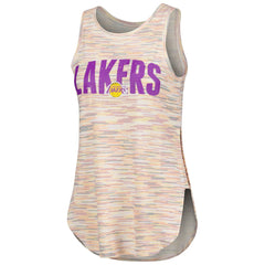 White Los Angeles Lakers Concepts Sport Women's Sunray Tank Top | NBA