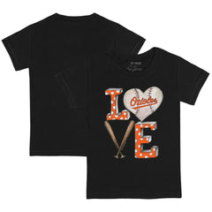 Baltimore Orioles Tiny Turnip Youth Baseball Love T-Shirt - MLB T-shirts
