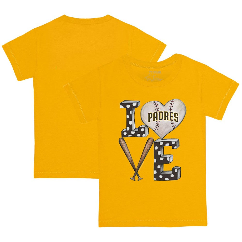 San Diego Padres Tiny Turnip Youth Baseball Love T-Shirt - MLB T-shirts