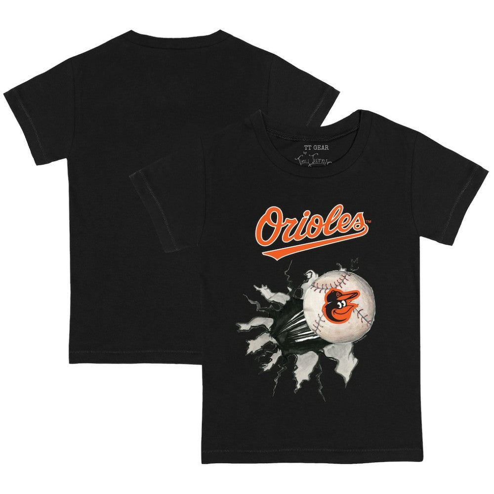 Baltimore Orioles Tiny Turnip Youth Baseball Tear T-Shirt - MLB T-shirts