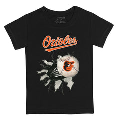 Baltimore Orioles Tiny Turnip Youth Baseball Tear T-Shirt - MLB T-shirts