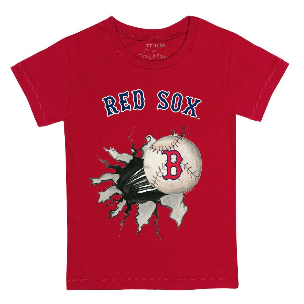 Boston Red Sox Tiny Turnip Youth Baseball Tear T-Shirt - MLB T-shirts