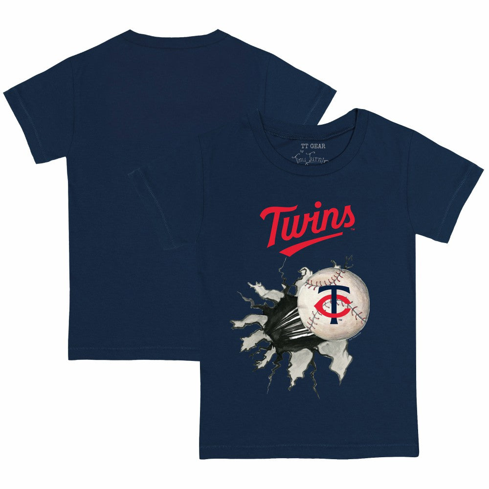 Minnesota Twins Tiny Turnip Youth Baseball Tear T-Shirt - MLB T-shirts