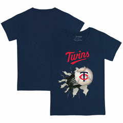 Minnesota Twins Tiny Turnip Youth Baseball Tear T-Shirt - MLB T-shirts