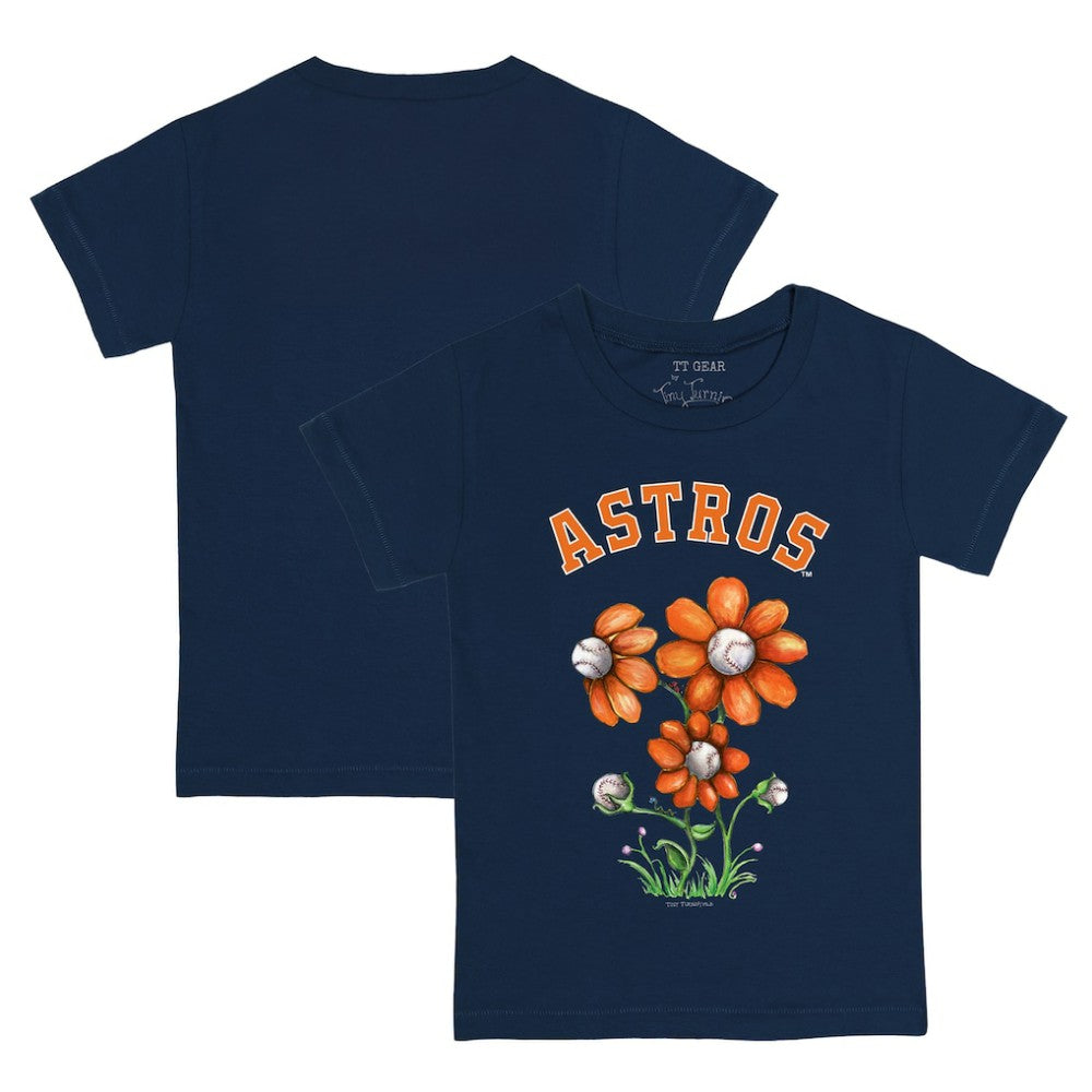 Houston Astros Tiny Turnip Youth Blooming Baseballs T-Shirt - MLB T-shirts
