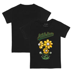 Athletics Tiny Turnip Youth Blooming Baseballs T-Shirt - MLB T-shirts