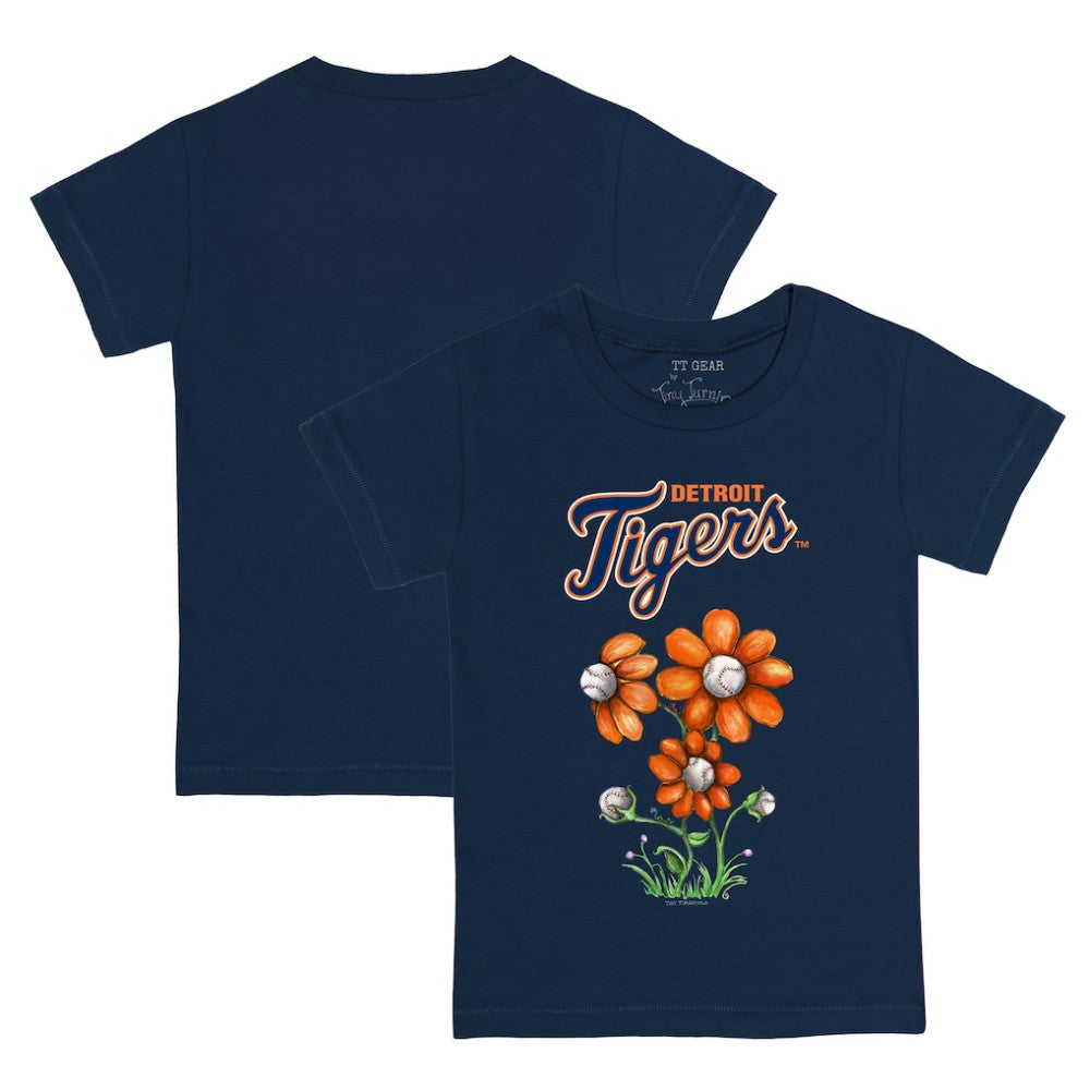 Detroit Tigers Tiny Turnip Youth Blooming Baseballs T-Shirt - MLB T-shirts