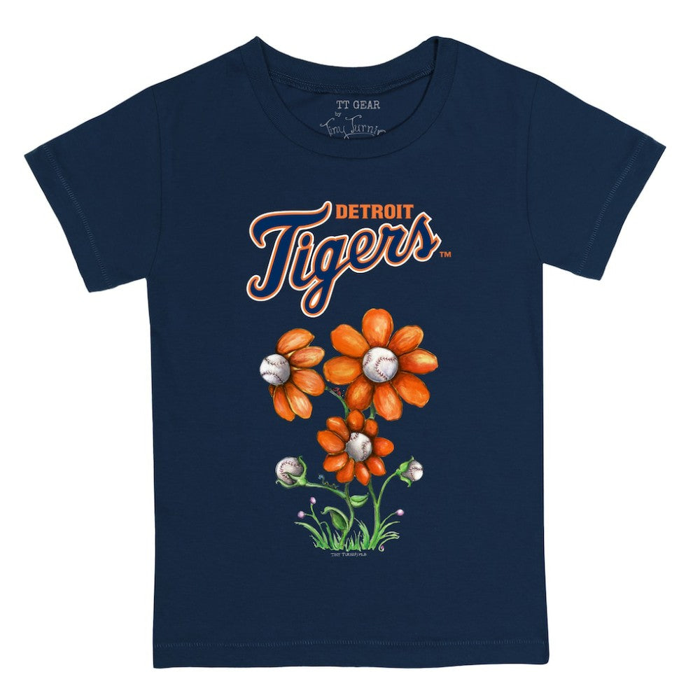 Detroit Tigers Tiny Turnip Youth Blooming Baseballs T-Shirt - MLB T-shirts