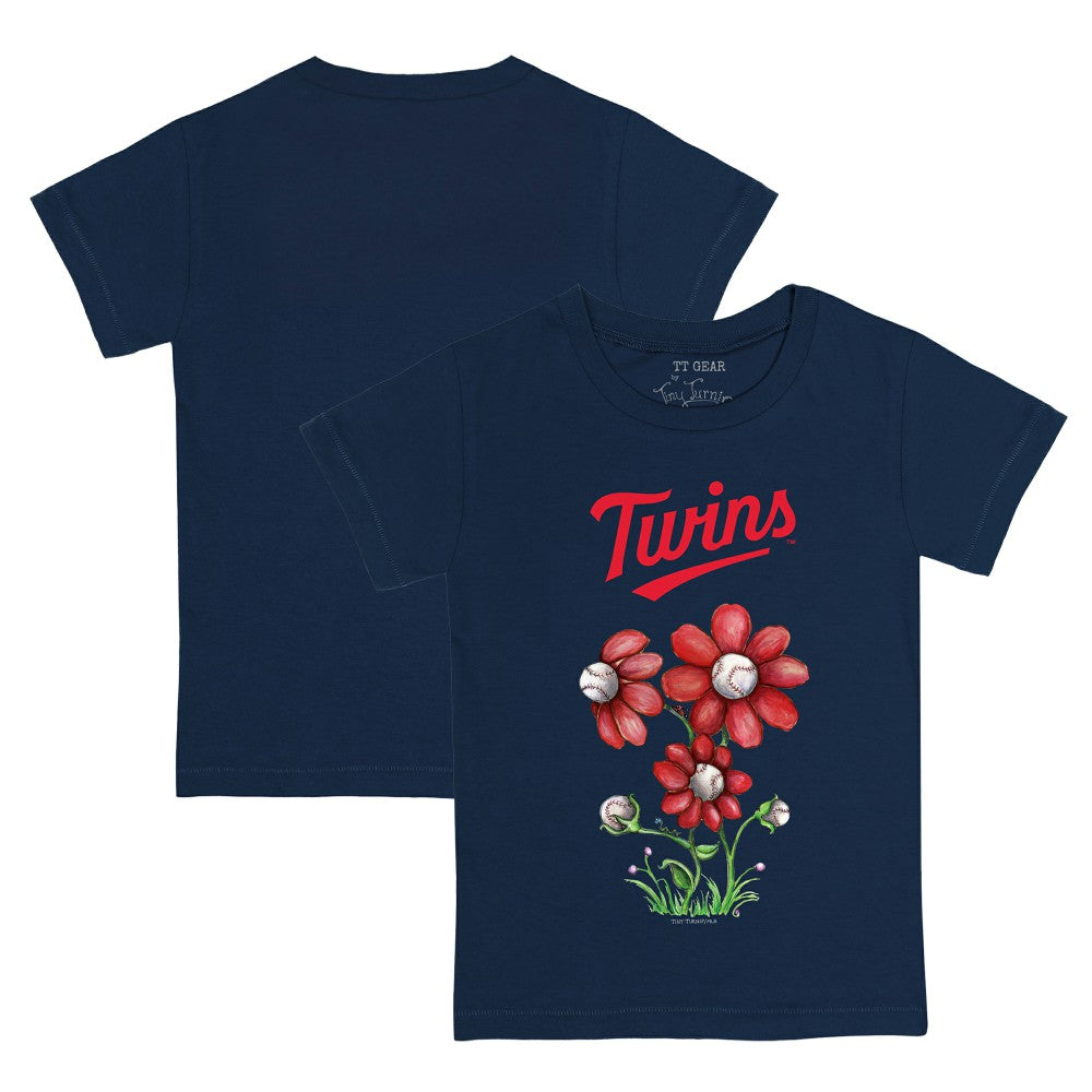 Minnesota Twins Tiny Turnip Youth Blooming Baseballs T-Shirt - MLB T-shirts