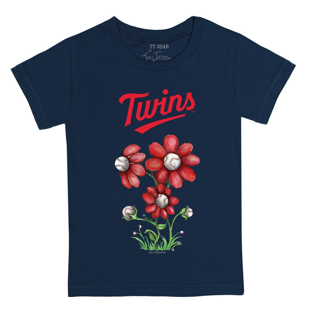 Minnesota Twins Tiny Turnip Youth Blooming Baseballs T-Shirt - MLB T-shirts